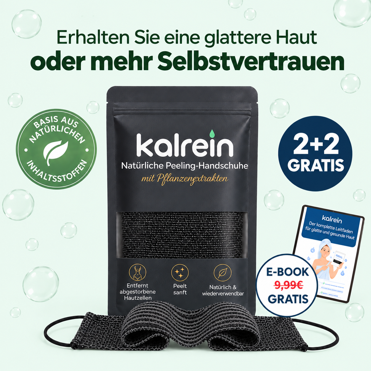 Velora™ Peeling-Duschtuch