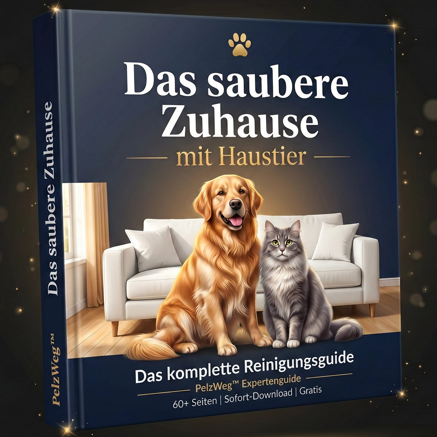 Das saubere Zuhause mit Haustier