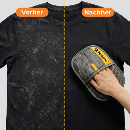 PelzWeg™ 1 Handschuh. Null Tierhaare.